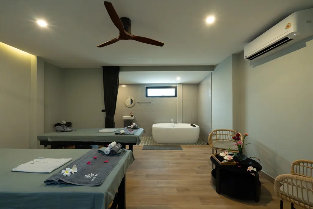 Private Spa Rooms at Pure Relax Massage, Koh Phangan, Thailand